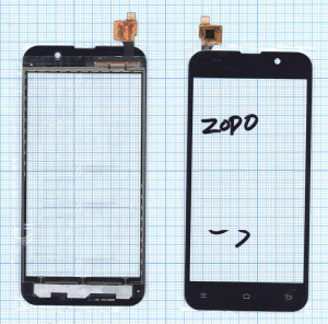 Сенсорное стекло (тачскрин) для Zopo ZP980 черный