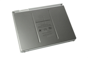 Аккумуляторная батарея для ноутбука Apple MacBook Pro A1175 A1150 5400mAh серебристая