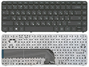 Клавиатура для ноутбука HP Pavilion DV4-5000 черная без рамки