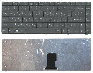 Клавиатура для ноутбука Sony Vaio VGN-NR21Z черная