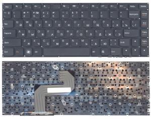 Клавиатура для ноутбука Lenovo IdeaPad U400 черная
