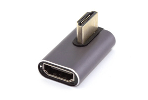 Переходник HDMI угловой  папа-мама вправо