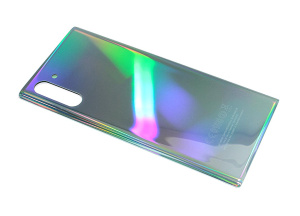 Задняя крышка для Samsung Galaxy Note 10 N970 белый/синий