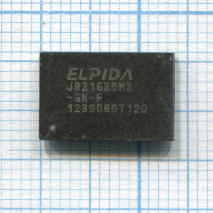 Микросхема оперативной памяти ELPIDA ED J8216B5MB-GN-F