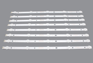 Светодиодная подсветка TV 43" K430WDR A1 TF-LED43S59T2 L43r630vke (комплект 8шт)