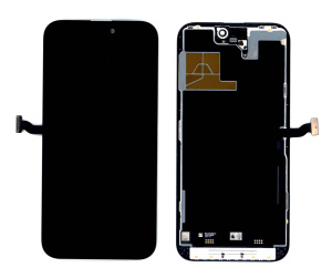 Дисплей (модуль) для Apple iPhone 14 Pro Max в сборе с тачскрином Fog черный
