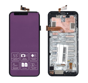 Дисплей для Inoi 5i Lite черный с рамкой