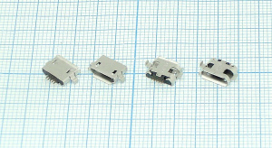 Разъем Micro USB для планшета тип USB 46 (RS-MI033) 5 pin