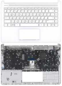 Топкейс для HP 14S-DQ 14S-FQ белый