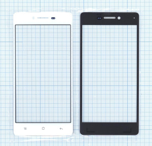 Cтекло для OPPO R7 белое