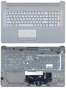 Топкейс для HP 17-BY 17-CA серый M00403-251, L92785-251, M01205-251, L92789-251