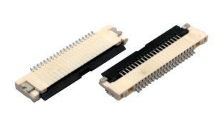Разъем FPC Flip-Lock 0512-DX-12PWB 12 pin высота 1,2мм шаг 0,5мм