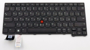 Клавиатура для ноутбука Lenovo ThinkPad X13 Gen 3 черная