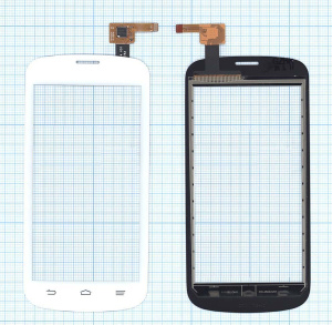 Сенсорное стекло (тачскрин) для ZTE Blade 2 V818 белое