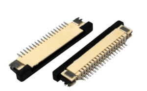 Разъем FPC  Half Coverage Bottom Contact 0.8K-BX-6PWB 6 pin высота 2мм шаг 0,8мм