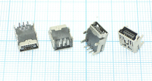 Разъем mini USB для планшета тип USB 9