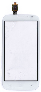 Сенсорное стекло (тачскрин) для Fly IQ4404 Spark белое