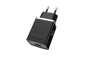 Блок питания (сетевой адаптер) HOCO С42A Vast power QC3.0, 18W, один порт USB, 5V, 3.0A, черный