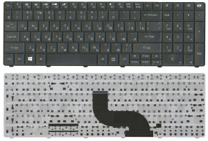 Клавиатура для ноутбука Packard Bell Gateway E1 черная
