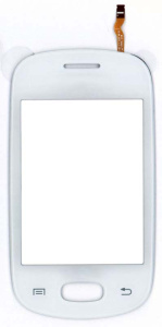 Сенсорное стекло (тачскрин) для Samsung Galaxy Star GT-S5280 белое