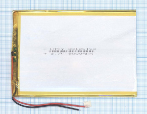 Аккумулятор Li-Pol (батарея) 3*122*153мм 2pin 3.7V/9000mAh