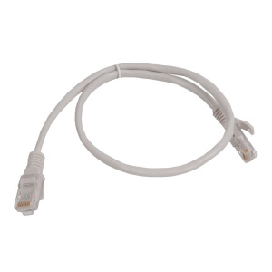 Патч-корд UTP Cablexpert PP12-0.5m кат.5e, 0.5м, литой, многожильный (серый)