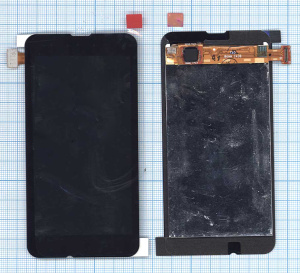 Дисплей для Nokia Lumia 530 черный