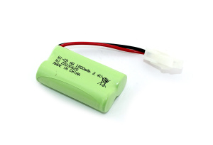Аккумулятор Ni-Cd  2.4V 1800mah AA Flatpack разъем 5559 plug
