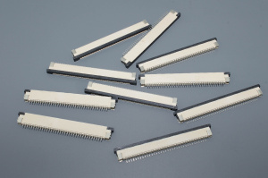 Разъем FPC  Half Coverage Bottom Contact 1.0K-BX-36PWB 36 pin высота 2мм шаг 1мм 10 шт