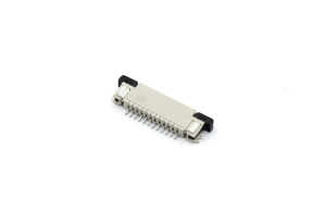 Разъем FPC  Half Coverage Top Contact 0.8K-BS-12PWB 12 pin высота 2мм шаг 0,8мм