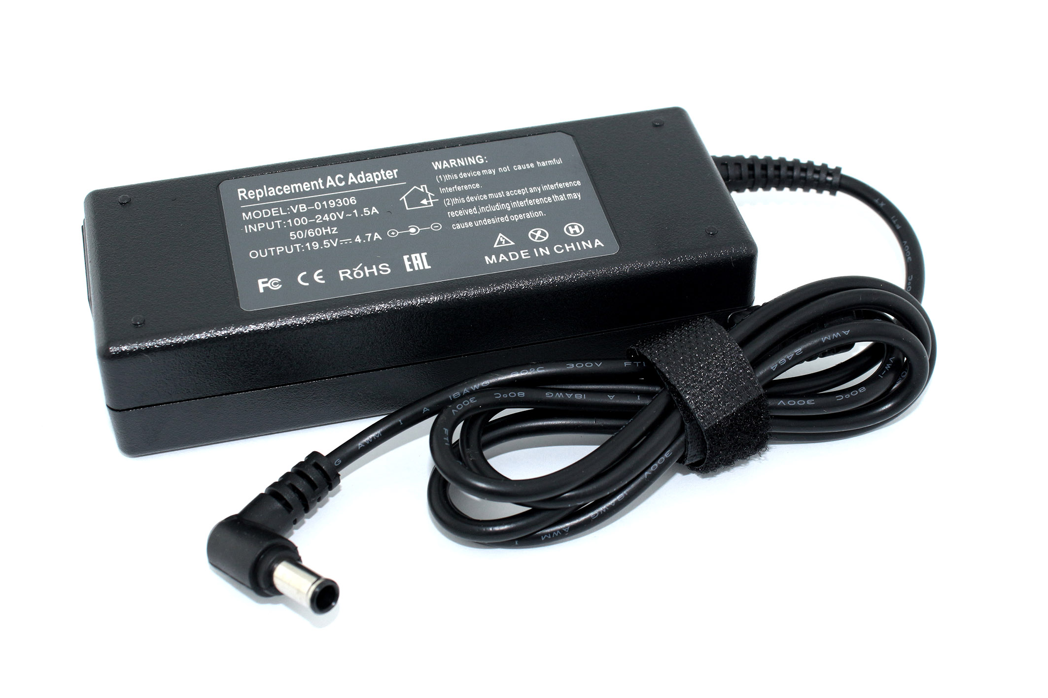 Блок питания (сетевой адаптер) для ноутбуков Sony Vaio 19.5V 4.7A 6.5pin (LOW COST PACK)