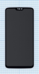 Защитное стекло Privacy "Анти-шпион" для One Plus 6