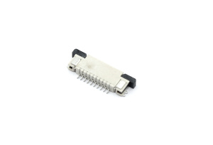 Разъем FPC  Half Coverage Top Contact 0.8K-BS-10PWB 10 pin высота 2мм шаг 0,8мм