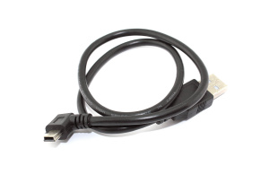 Кабель USB  Type A на Mini USB угол вправо  0,5 м