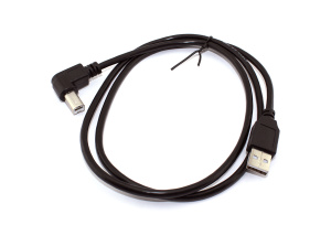 Кабель USB  2.0 на  USB-B угол вправо 1 м