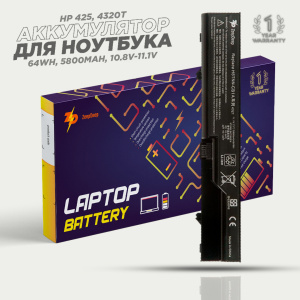Аккумуляторная батарея для ноутбука HP Compaq 4320s 4420s (HSTNN-I85C-4) 5800mAh ZeepDeep