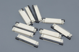 Разъем FPC  Half Coverage Bottom Contact 0.8K-BX-16PWB 16 pin высота 2мм шаг 0,8мм 10 шт