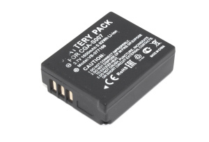 Аккумуляторная батарея для фотоаппарата Panasonic Lumix DMC (CGA-S007)  3.7V 1600mAh Li-ion