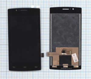 Дисплей для Philips S307 черный