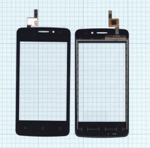 Сенсорное стекло (тачскрин) для Fly FS403 Cumulus 1 черное