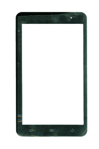 Сенсорное стекло (тачскрин) для ZTE 2800F черное