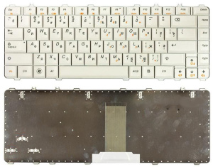 Клавиатура для ноутбука Lenovo IdeaPad Y450 Y450A Y450G Y550 Y550A Y460 Y560 B460 белая