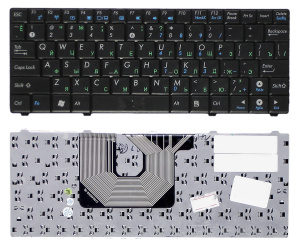 Клавиатура для ноутбука Asus Eee PC 900HA T91 T91MT 900SD Черная