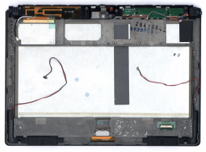 Модуль (матрица + тачскрин) для Sony Xperia Tablet S 2nd черный с рамкой