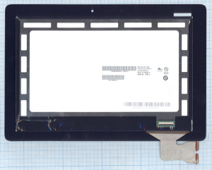 Модуль (матрица + тачскрин) для Asus MeMo Pad ME302 ME302C ME302KL 5425N FPC-1 черный