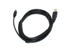 Кабель USB  Type A на Mini USB угол вниз  3 м