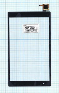 Сенсорное стекло (тачскрин) для Lenovo Tab 4 8 Plus TB-8704  черное