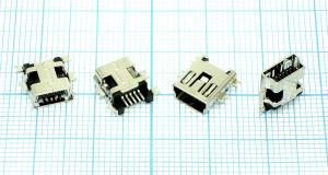 Разъем mini USB для планшета тип USB 6