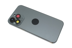 Задняя крышка (корпус 1 Sim) для Apple iPhone 14 Pro Max (A2895) черная