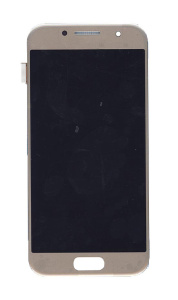 Дисплей для Samsung Galaxy A3 (2017) SM-A320F в сборе с тачскрином золотой